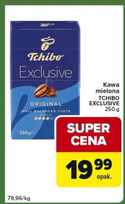 Kawa mielona TCHIBO EXCLUSIVE promocja w Carrefour Express