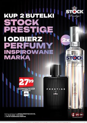 Wódka Stock Prestige 0.5L promocja w TOPAZ