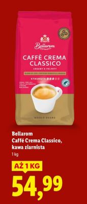 Kawa ziarnista Caffè Crema Classico Bellarom promocja w Lidl