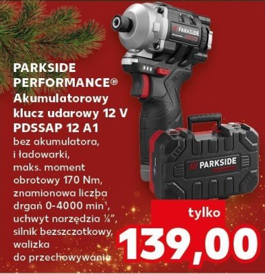 Akumulatorowy klucz udarowy 12 V PERFORMANCE PDSSAP 12 A1 promocja w Kaufland