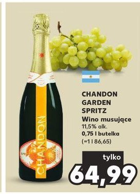 Wino CHANDON GARDEN SPRITZ promocja