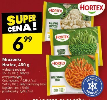 Mrożonki Hortex, 450 g promocja w Twój Market
