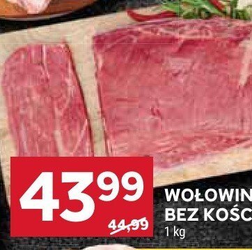 Wołowina bez kości promocja w Stokrotka