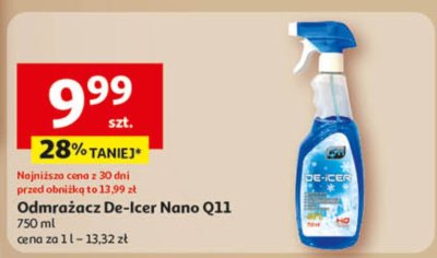 Odmrażacz De-Icer Nano Q11 promocja w Auchan