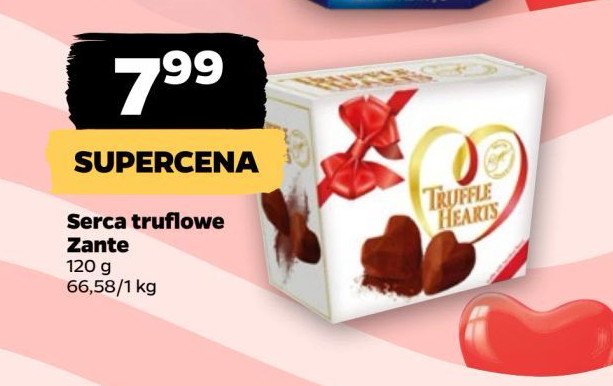 Bombonierka serca truflowe MARIA promocja