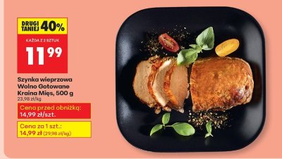 Szynka wieprzowa Wolno Gotowane  promocja w Biedronka