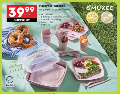 Zestaw naczyń piknikowych Smukee promocja