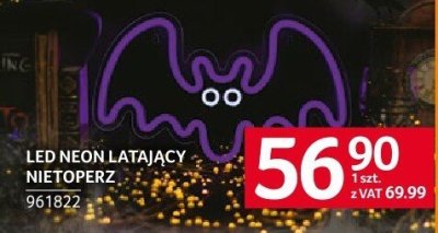 LED neon latający nietoperz Selgros promocja w Selgros