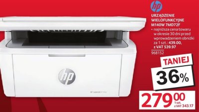 Urządzenie wielofunkcyjne M140W 7MD72F HP promocja w Selgros