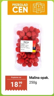 Malina opak. 250g promocja w Dino