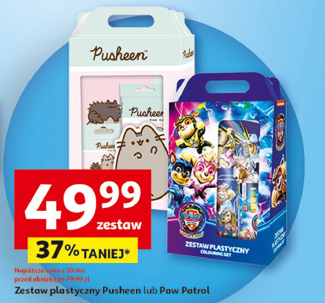 Zestaw plastyczny Pusheen promocja w Auchan