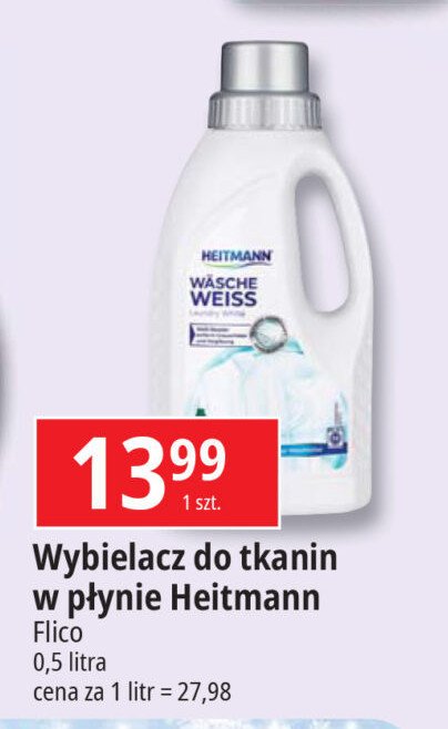 Wybielacz w płynie Heitmann promocja