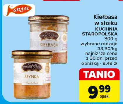 Kiełbasa swojska Kuchnia staropolska promocja