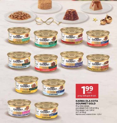 Karma dla kota Gourmet Gold promocja w Stokrotka