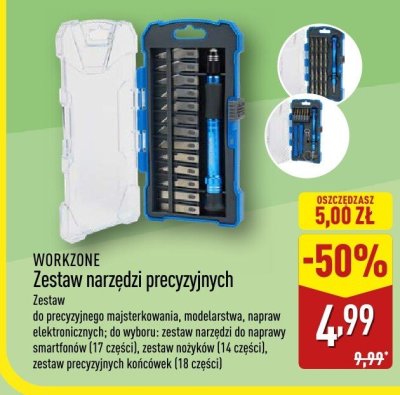 Zestaw narzędzi precyzyjnych promocja w Aldi