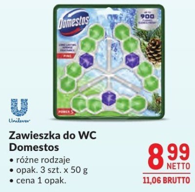 Zawieszka do WC Domestos promocja w Makro