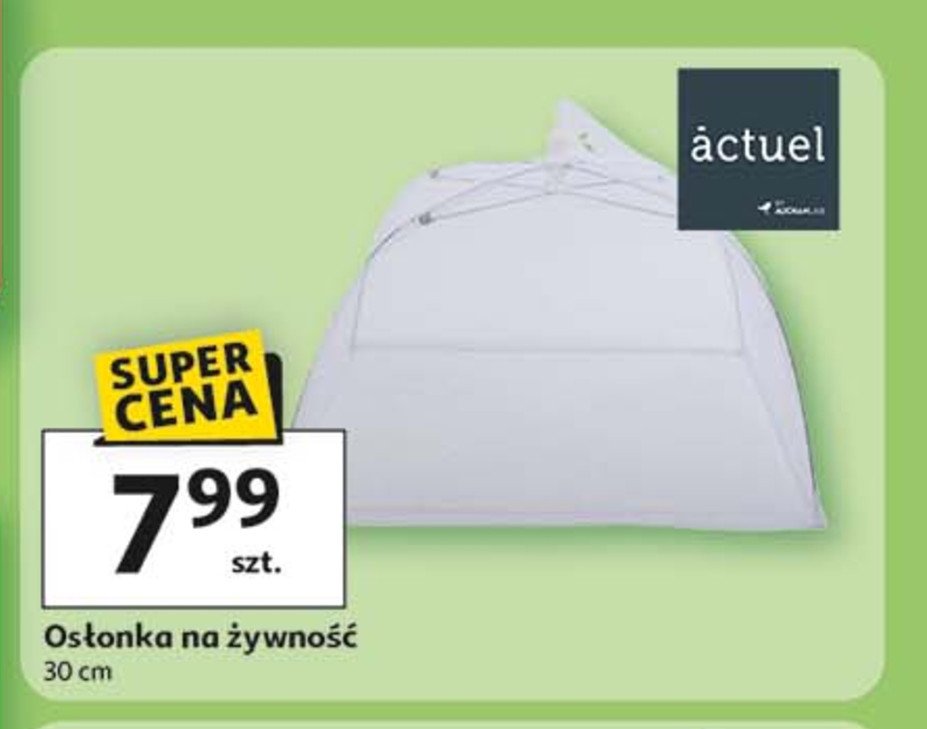 Osłonka na żywność 30 cm Actuel promocja w Auchan