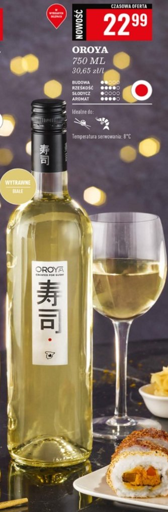 Wino OROYA SUSHI promocja