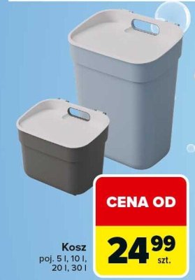 Kosz poj. 5l, 10l, 20l, 30l promocja w Carrefour Market