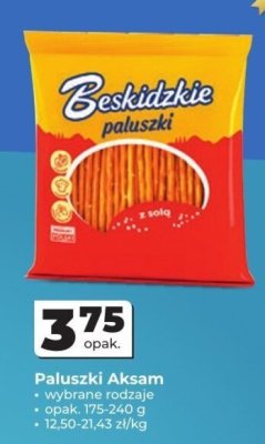 Paluszki Aksam - wybrane rodzaje promocja w Odido