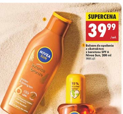Balsam do opalania spf 6 Nivea sun intense bronze promocja