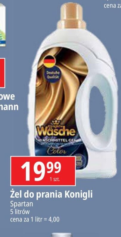 Żel do prania color Wasche promocja w Auchan