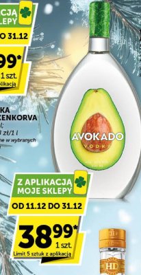 Wódka Avokado promocja w Groszek