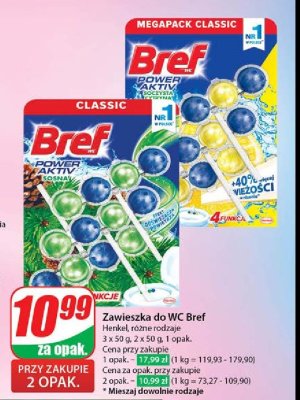 Kostka do wc 4 function lemon Bref power aktiv promocja