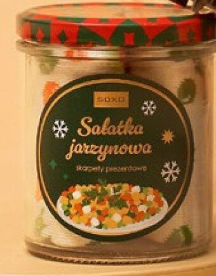 Sałatka jarzynowa skarpety prezentowe Soxo promocja w Rossmann
