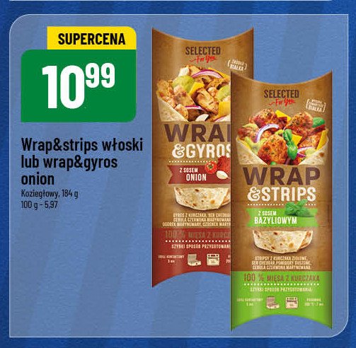 Wrap & gyros Koziegłowy promocja