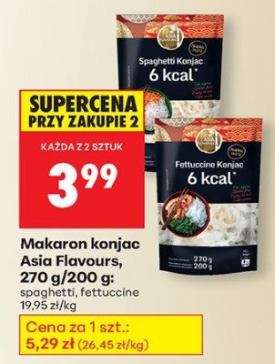 Makaron konjac Asia Flavours, 270 g/200 g promocja w Biedronka