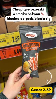 Orzeszki ziemne w panierce o smaku bekonu promocja w Kaufland