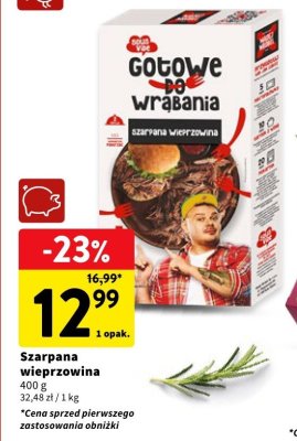 Szarpana wieprzowina promocja w Intermarche