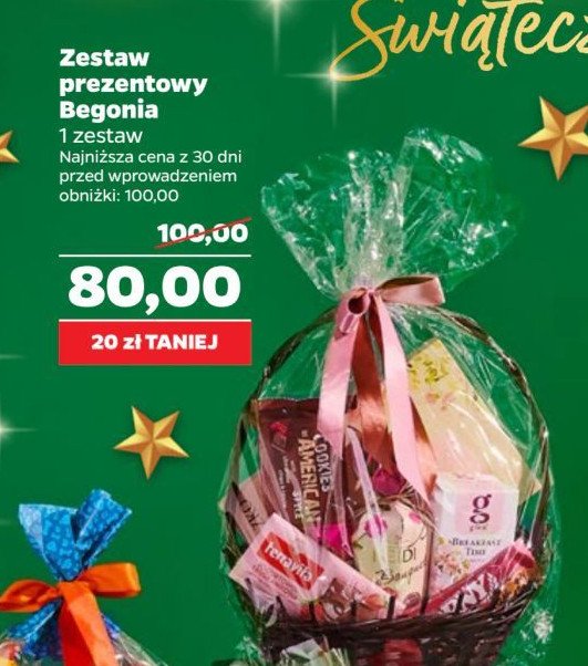 Zestaw prezentowy begonia promocja