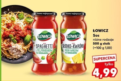 Sos spaghetti, słodko-kwaśny różne rodzaje promocja w Kaufland