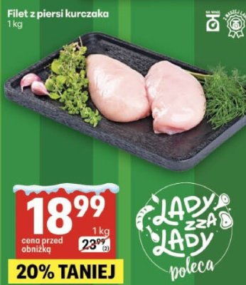 Filet z piersi kurczaka w marynacie chimichurri Grill and fun promocja w Delikatesy Centrum