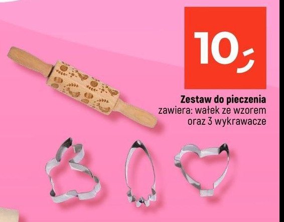 Zestaw do pieczenia + 3 wykrawaczki promocja w Dealz