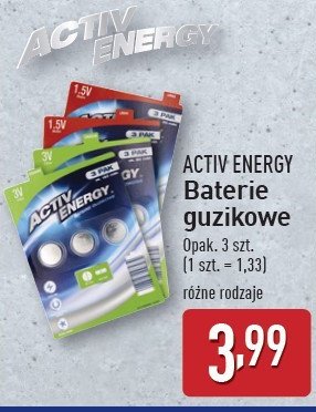 Baterie cr 2025 Activ energy promocja