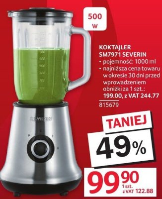 Koktajler SM7971 SEVERIN promocja w Selgros