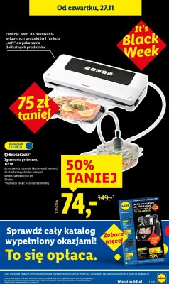 Zgrzewarka próżniowa SilverCrest 125 W promocja w Lidl