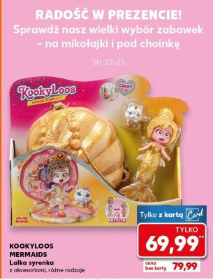 Lalka Syrenka z akcesoriami, różne rodzaje promocja w Kaufland