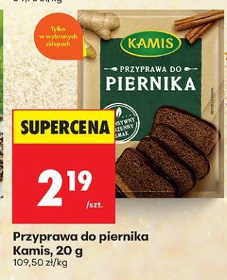 Przyprawa do piernika 20 g promocja w Biedronka