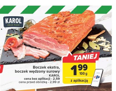 Boczek ekstra Karol promocja
