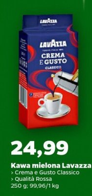 Kawa mielona Crema e Gusto Classico 250 g promocja w Netto