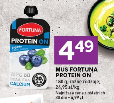 Mus Fortuna Protein On promocja w Stokrotka