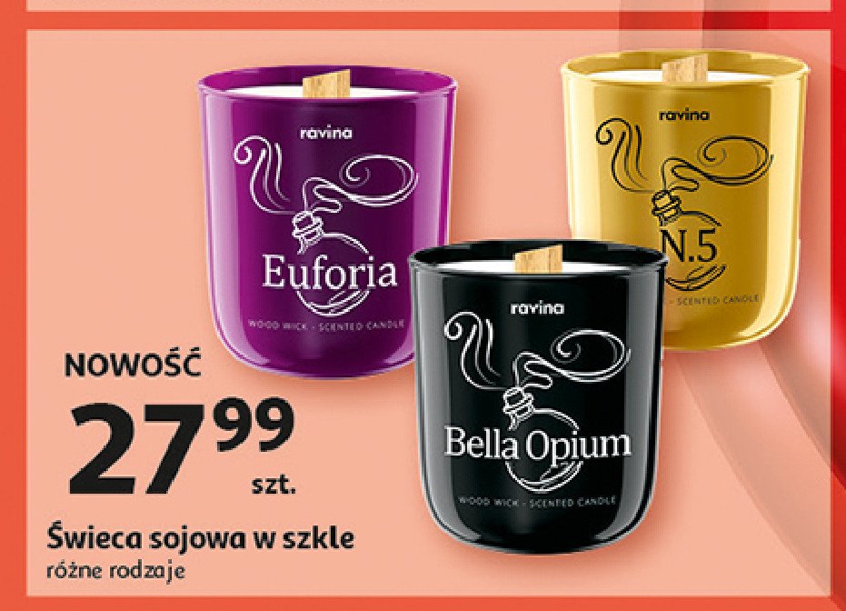 Świeca euforia promocja w Auchan