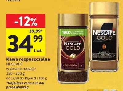 Kawa promocja w Intermarche