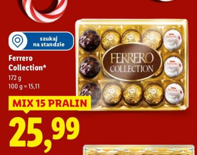 Pralinki Ferrero Collection promocja w Lidl