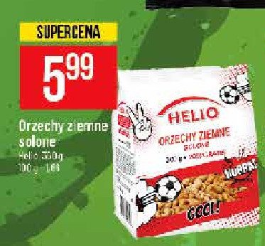 Orzechy ziemne Helio promocja