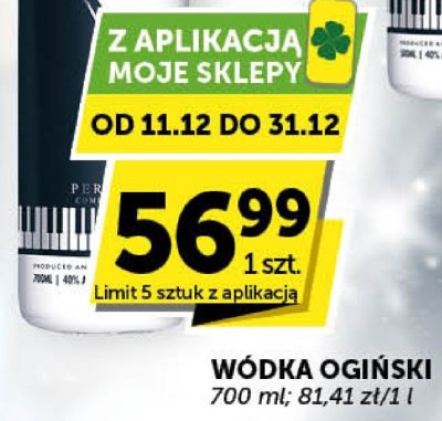 Wódka Ogiński promocja w ABC